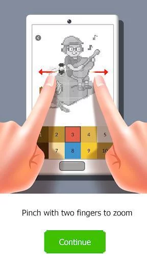 Изображение игры: Color by Number. Pixel Art