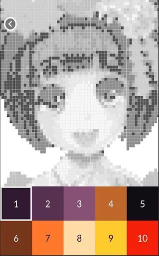 Изображение игры: Color by Number. Pixel Art