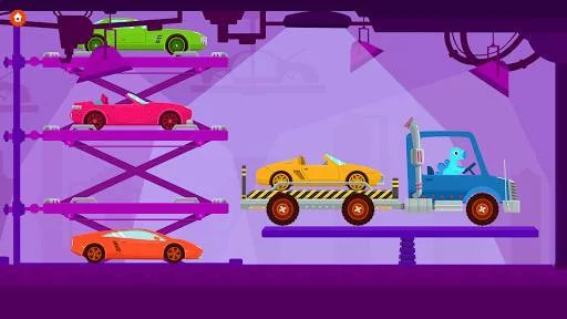 Изображение игры: Dinosaur Truck Free