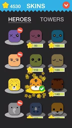 Изображение игры: Tower Fall - Addictive action block falling game