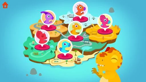 Изображение игры: Dinosaur Bus