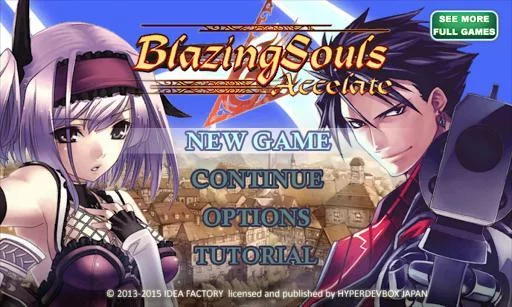 Изображение игры: RPG Blazing Souls Accelate