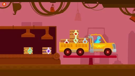 Изображение игры: Dinosaur Truck Free