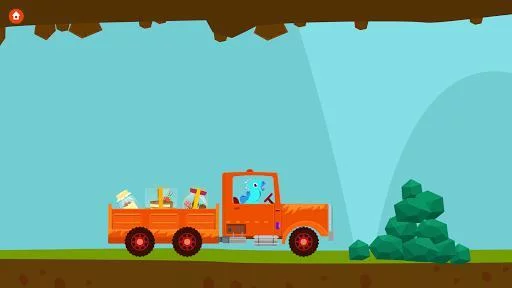 Изображение игры: Dinosaur Truck Free