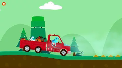 Изображение игры: Dinosaur Truck Free