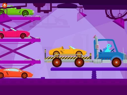 Изображение игры: Dinosaur Truck Free