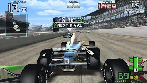 Изображение игры: INDY 500 Arcade Racing