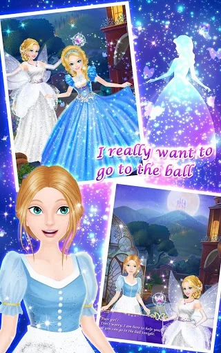 Изображение игры: Princess Salon: Cinderella