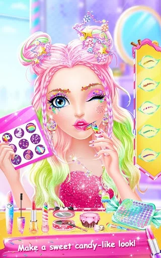 Изображение игры: Candy Makeup Party Salon