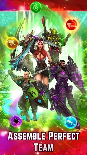 Изображение игры: Spellblade: Match-3 Puzzle RPG