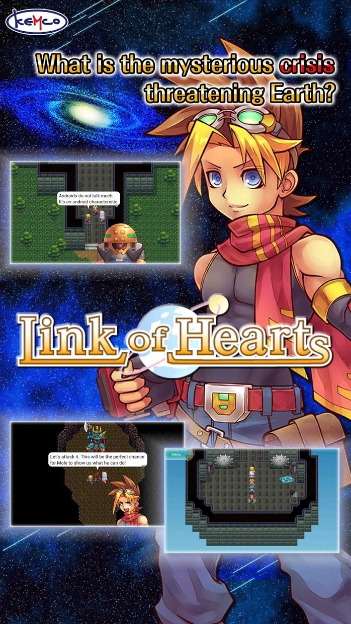 Изображение игры: RPG Link of Hearts - KEMCO