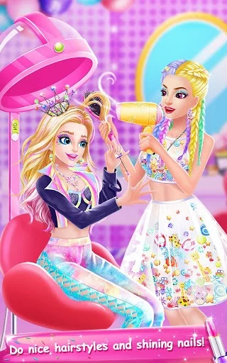 Изображение игры: Candy Makeup Party Salon
