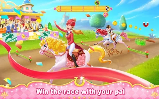 Изображение игры: Princess Horse Racing