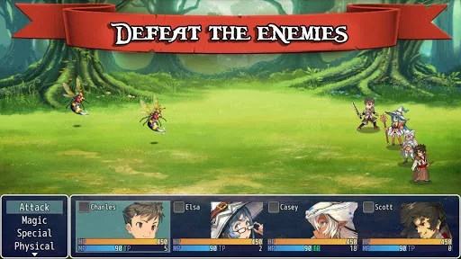 Изображение игры: "Revenge Of Heroes Demo"