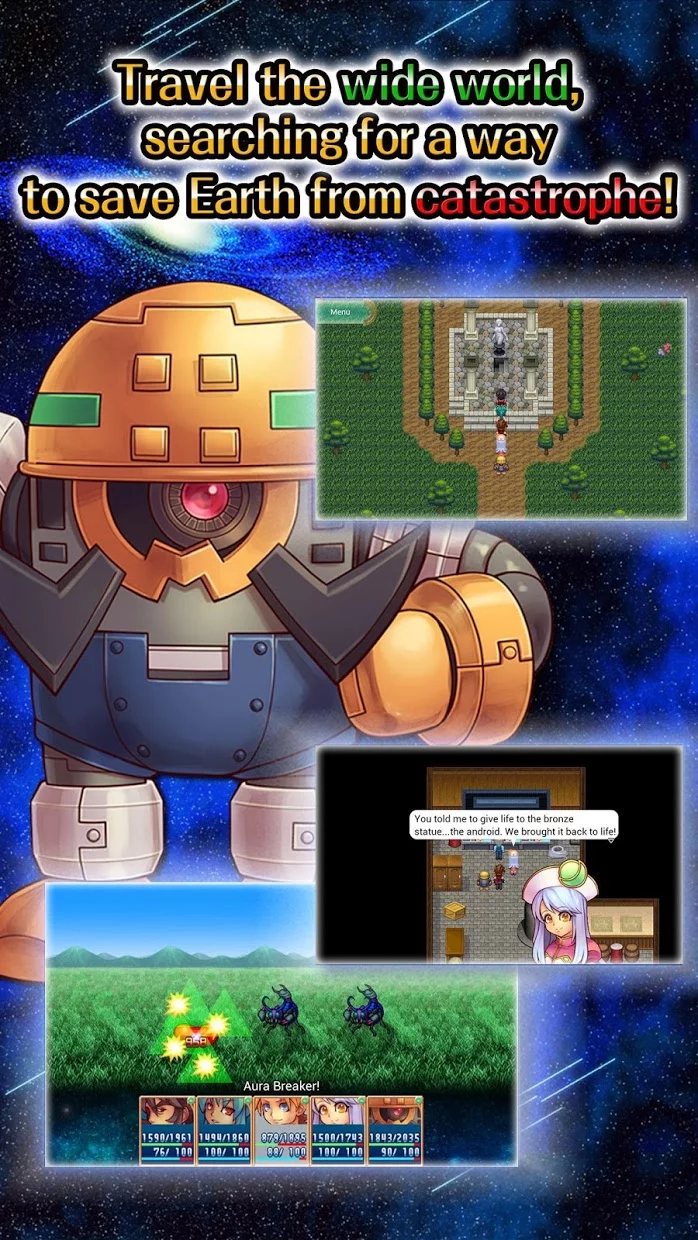Изображение игры: RPG Link of Hearts - KEMCO