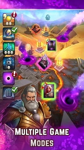 Изображение игры: Spellblade: Match-3 Puzzle RPG