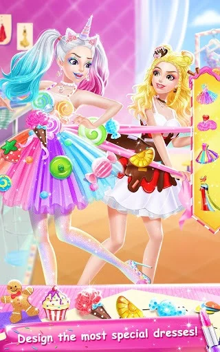 Изображение игры: Candy Makeup Party Salon