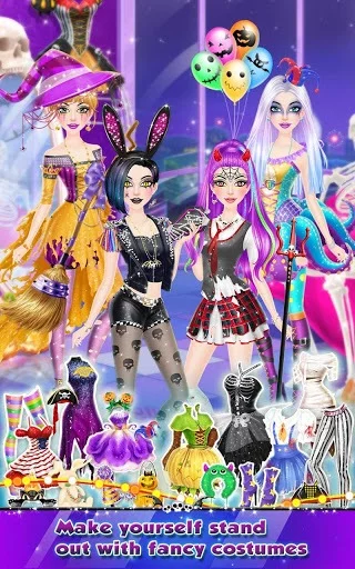 Изображение игры: Crazy Halloween Party