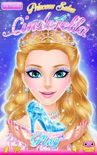 Изображение игры: Princess Salon: Cinderella