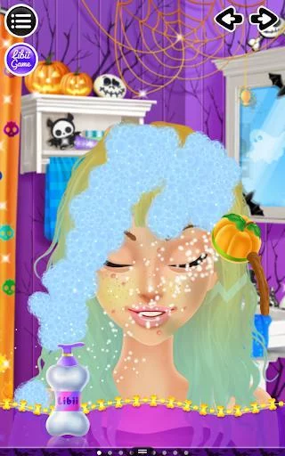 Изображение игры: Halloween Salon