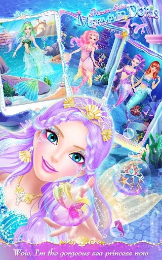 Изображение игры: Princess Salon: Mermaid Doris