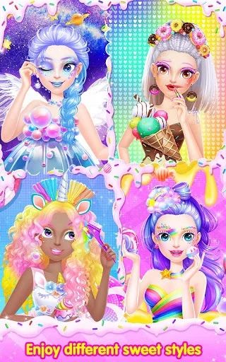 Изображение игры: Sweet Princess Candy Makeup