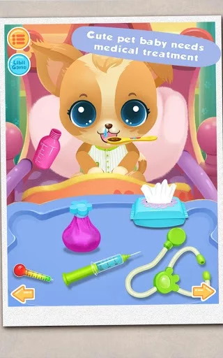 Изображение игры: Pet Baby Care