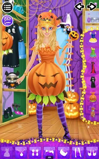 Изображение игры: Halloween Salon