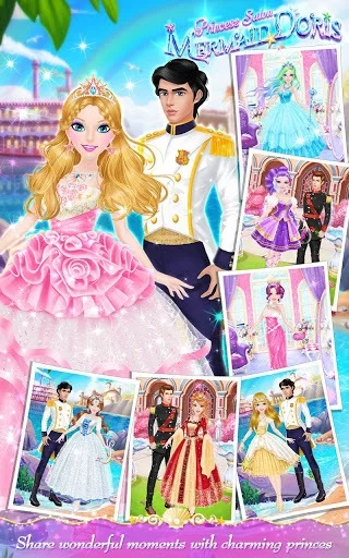 Изображение игры: Princess Salon: Mermaid Doris