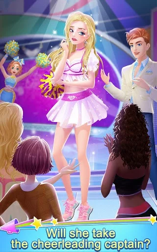 Изображение игры: Cheerleader Clash - Fashion High School