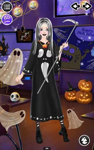 Изображение игры: Halloween Salon
