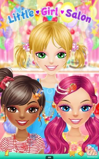 Изображение игры: Little Girl Salon