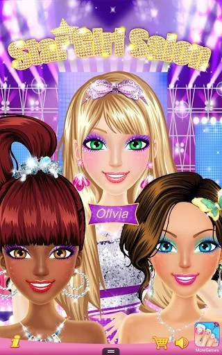 Изображение игры: Star Girl Salon