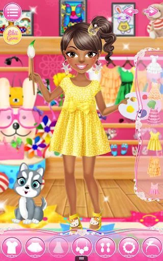 Изображение игры: Little Girl Salon