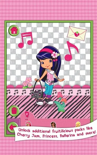 Изображение игры: Strawberry Shortcake Dress Up