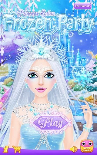 Изображение игры: Princess Salon: Frozen Party