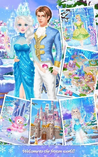 Изображение игры: Princess Salon: Frozen Party