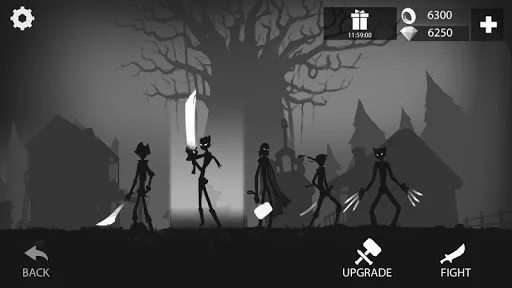 Изображение игры: Stickman Run: Shadow Adventure