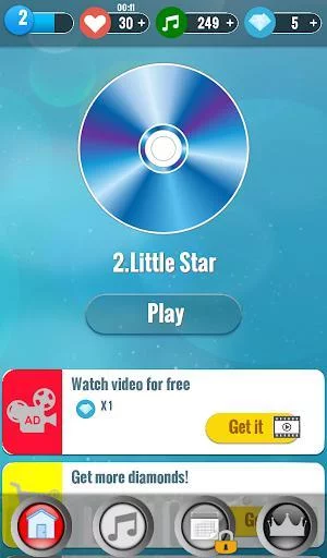Изображение игры: Magic Piano White Tiles 2018