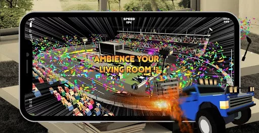 Изображение игры: Excessive Speed Race AR ARCore - Augmented reality