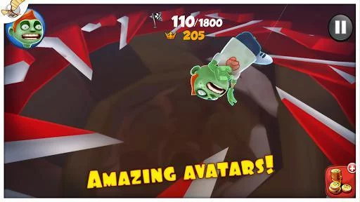 Изображение игры: Super Falling Fred