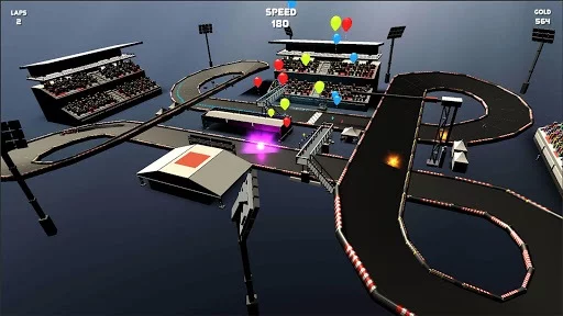 Изображение игры: Excessive Speed Race AR ARCore - Augmented reality