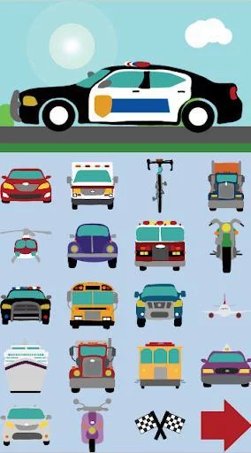 Изображение игры: Toddler Cars