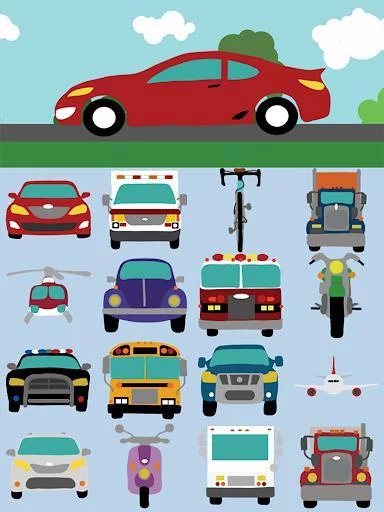 Изображение игры: Toddler Cars