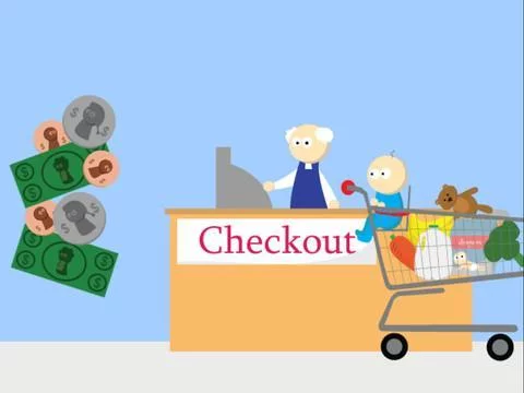Изображение игры: Toddler Shopping