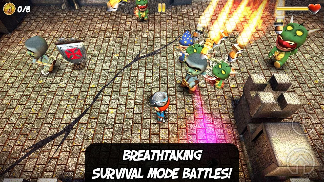 Изображение игры: Clash of Puppets hack n slash
