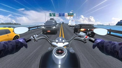 Изображение игры: Motorcycle Rider