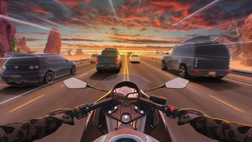 Изображение игры: Motorcycle Rider