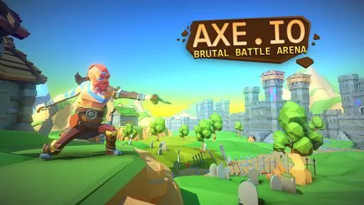 Изображение игры: AXE.IO - Brutal Survival Battleground
