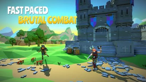 Изображение игры: AXE.IO - Brutal Survival Battleground